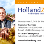 HollandZorg zorgverzekering voor buitenlanders met informatie over verzekeringen en EHIC pas