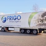 Frigo Group koeltruck met realtime temperatuurmonitoring en GPS-tracking voor geconditioneerd transport naar Frankrijk en Eur